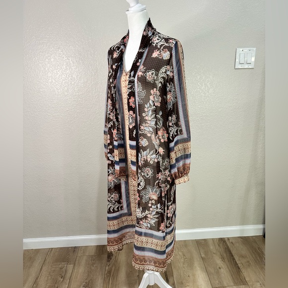 BASIL LOLA Dresses & Skirts - BASIL & LOLA SHEER DRESS